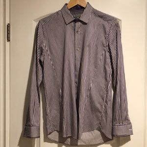 Purple stripe ted baker dress shirt